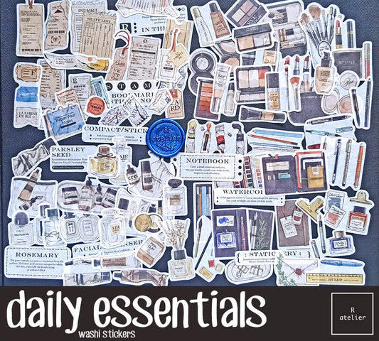 daily essentials | Washi Stickers