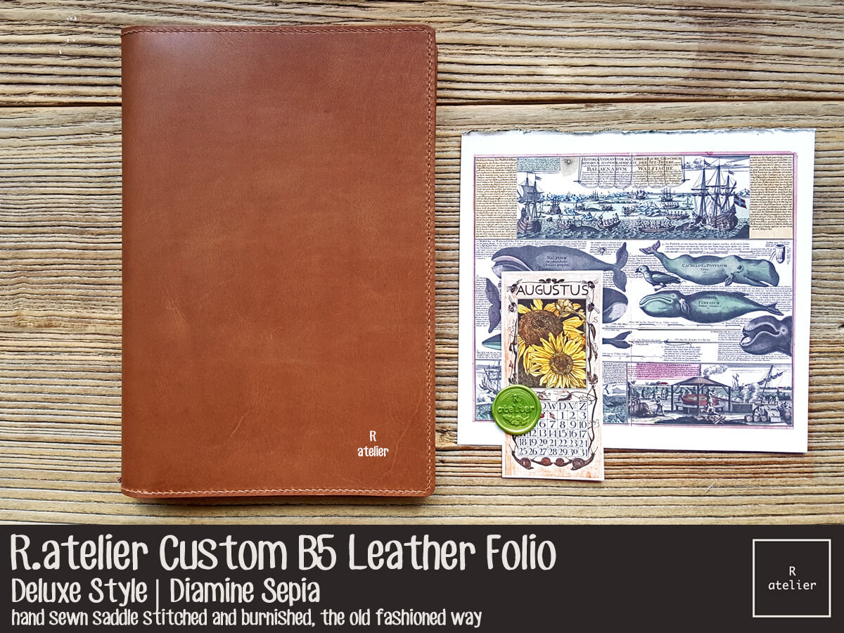 R.atelier B5 Leather Planner Cover