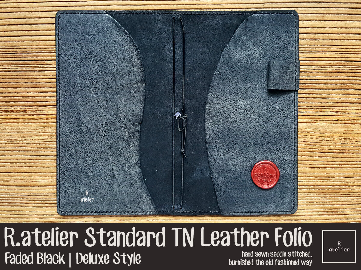 R.atelier Standard TN Leather Cover | Faded Black