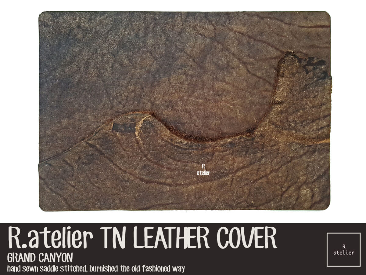 R.atelier Custom Standard TN Leather Folio | Grand Canyon