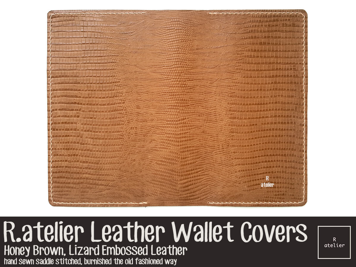 R.atelier Leather Wallet Cover | Honey Brown