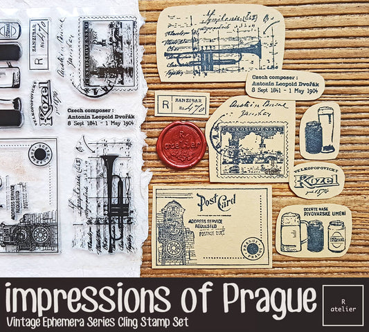 Impressions of Prague | Clear Stamps Set