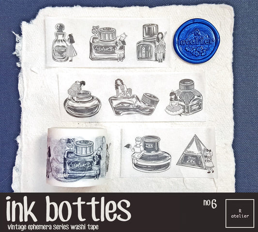 Ink Bottles (6) Washi (Limited Edition)