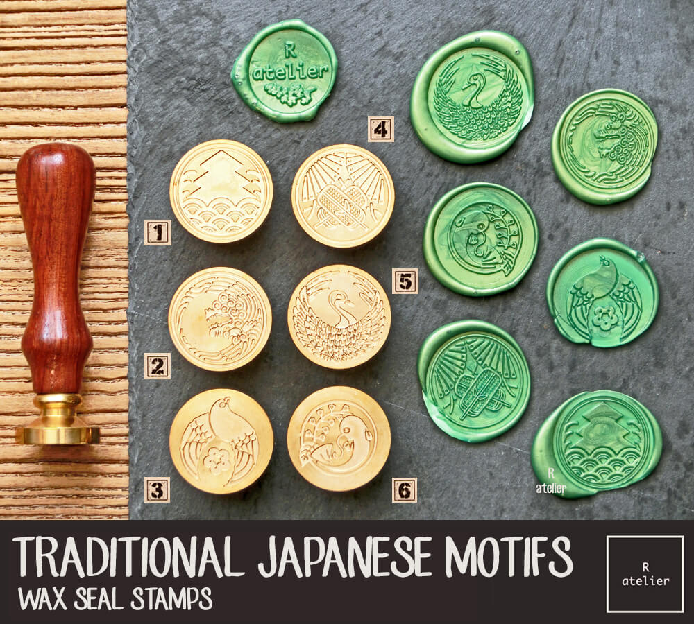 Traditional Japanese Motifs | Wax Seal Stamps