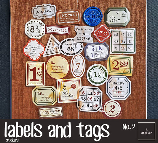 labels and tags (2) | Stickers