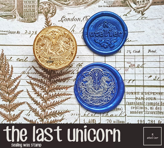 The Last Unicorn wax stamp