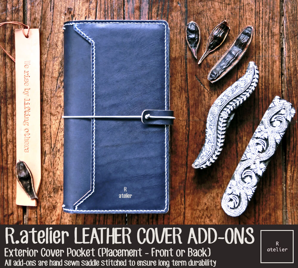 R.atelier Hobonichi Techo Weeks Mega Leather Planner Cover