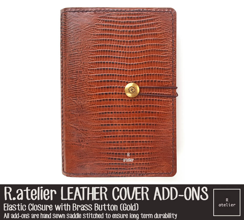 R.atelier Hobonichi Weeks Mega Leather Folio | Light Blonde