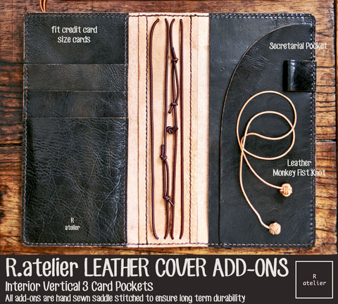 R.atelier Standard Traveler's Notebook Leather Journal Cover