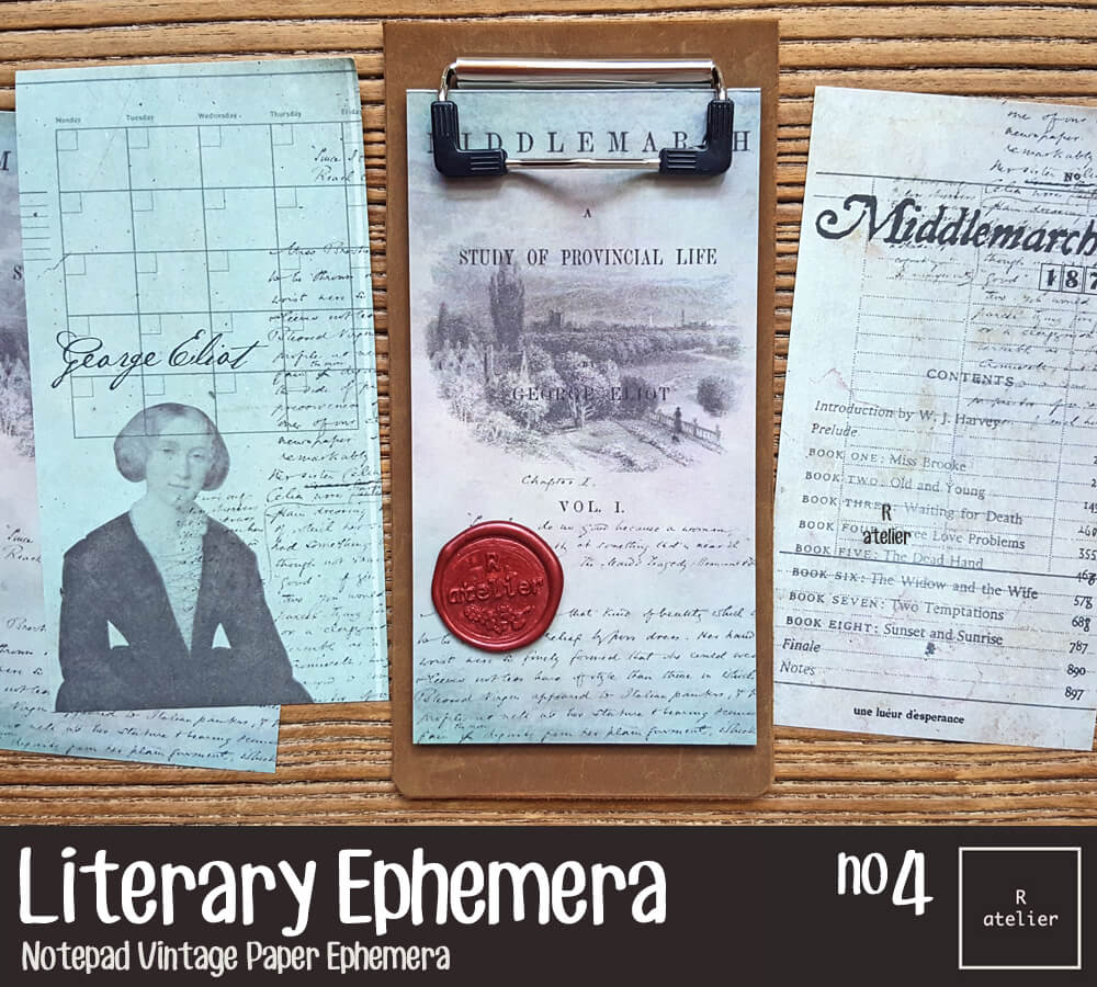 Literary Ephemera Series Notepad (No.4)