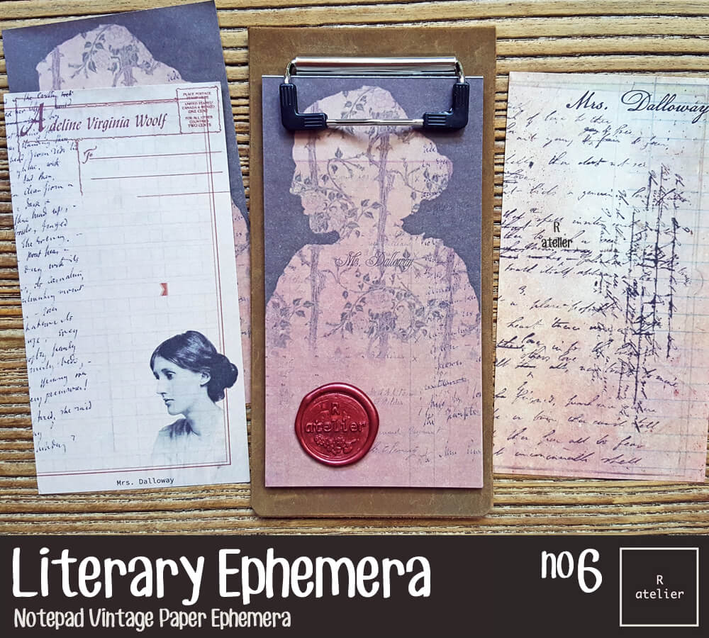 Literary Ephemera Series Notepad (No.6)