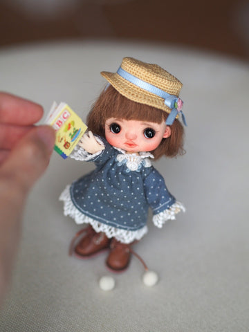 Sarsarblanki Custom Petite Blythe Doll Mintoe - OOAK handmade custom ブ