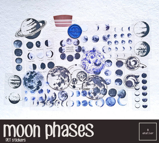 Moon Phases | PET Stickers