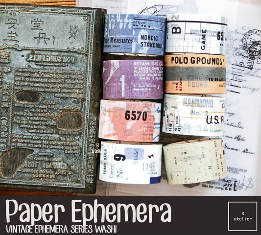 Paper Ephemera Series Washi