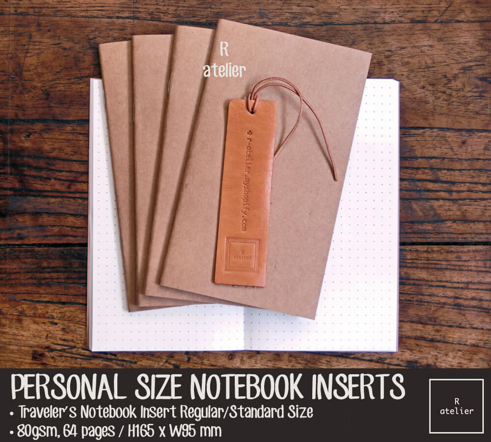 Personal Size Notebook Insert Refills