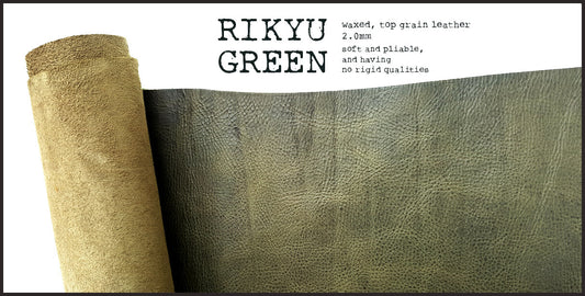 R.atelier Leather | Rikyu Green