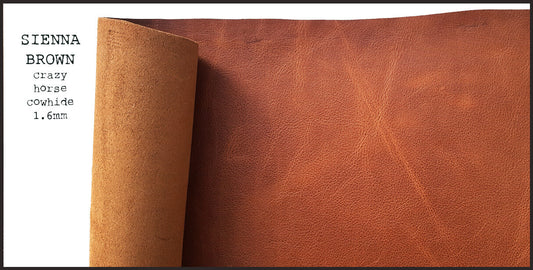 Field Notes Pocket Size Leather Journal Cover | Sienna Brown