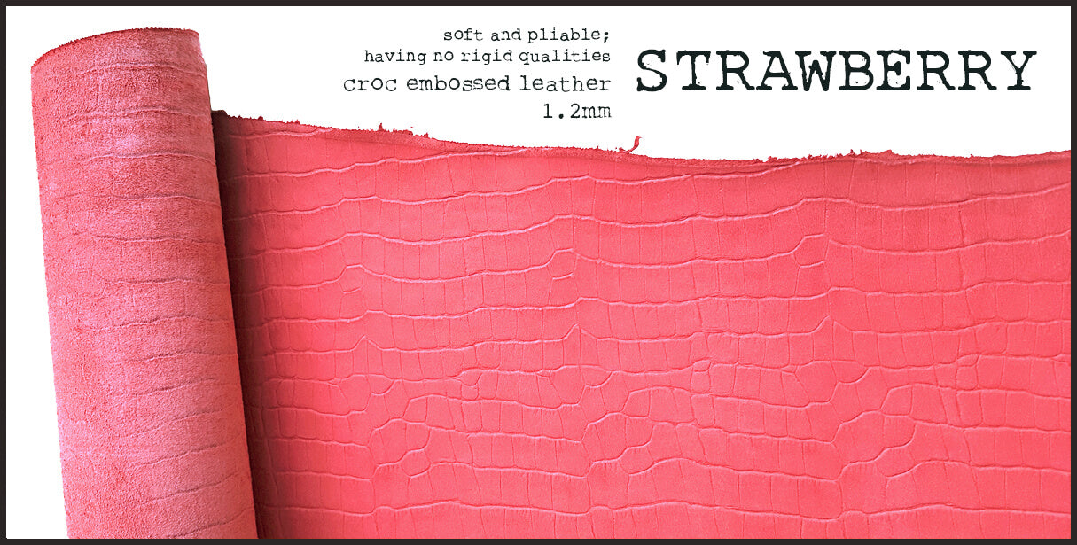 R.atelier Leather | Strawberry