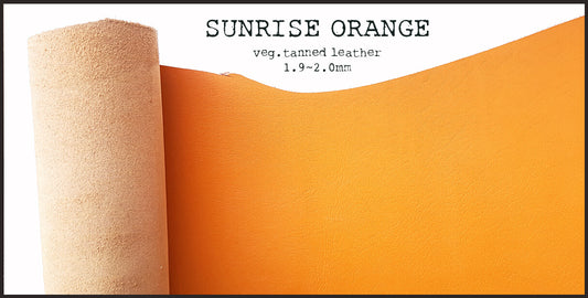 R.atelier Leather | Sunrise Orange