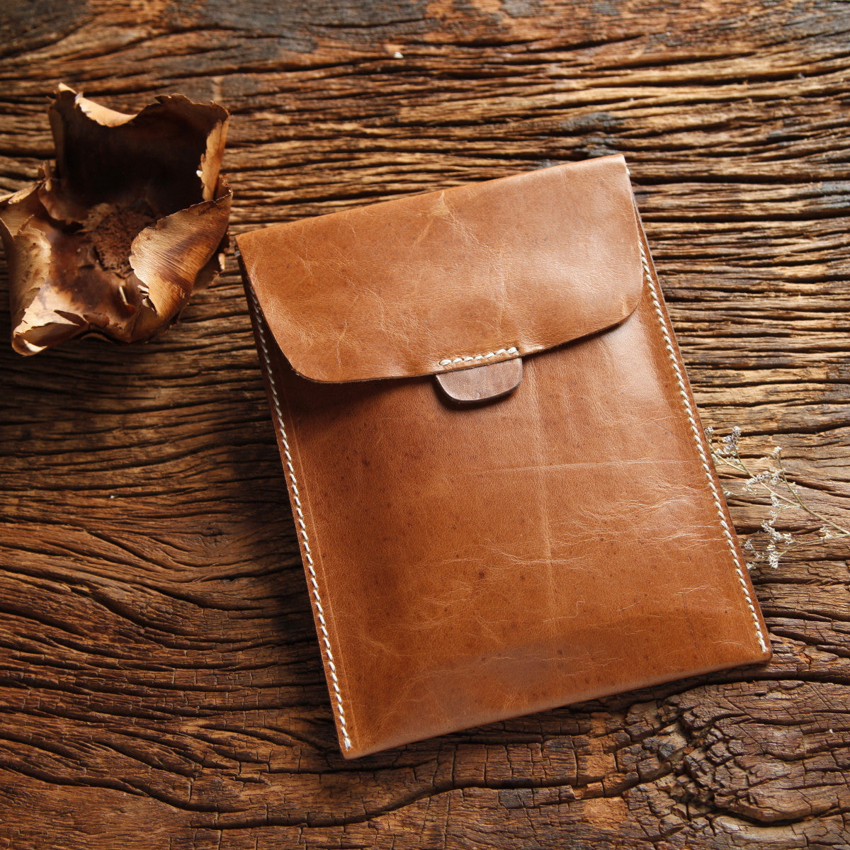 Handmade iPad Mini Leather Sleeve | Tablet Portfolio / Case / Sleeve