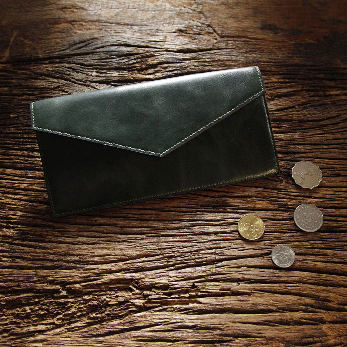 Handmade Leather Clutch Bag | Envelope Clutch Wallet