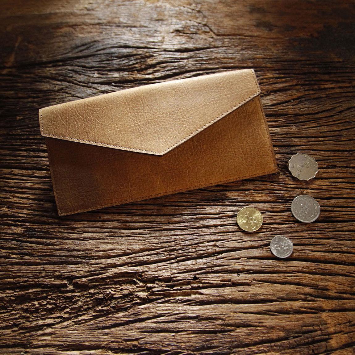 Handmade Leather Clutch Bag | Envelope Clutch Wallet