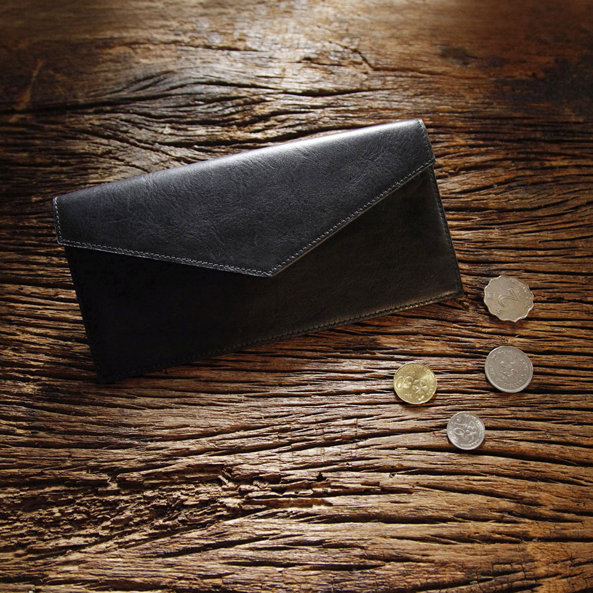 Handmade Leather Clutch Bag | Envelope Clutch Wallet