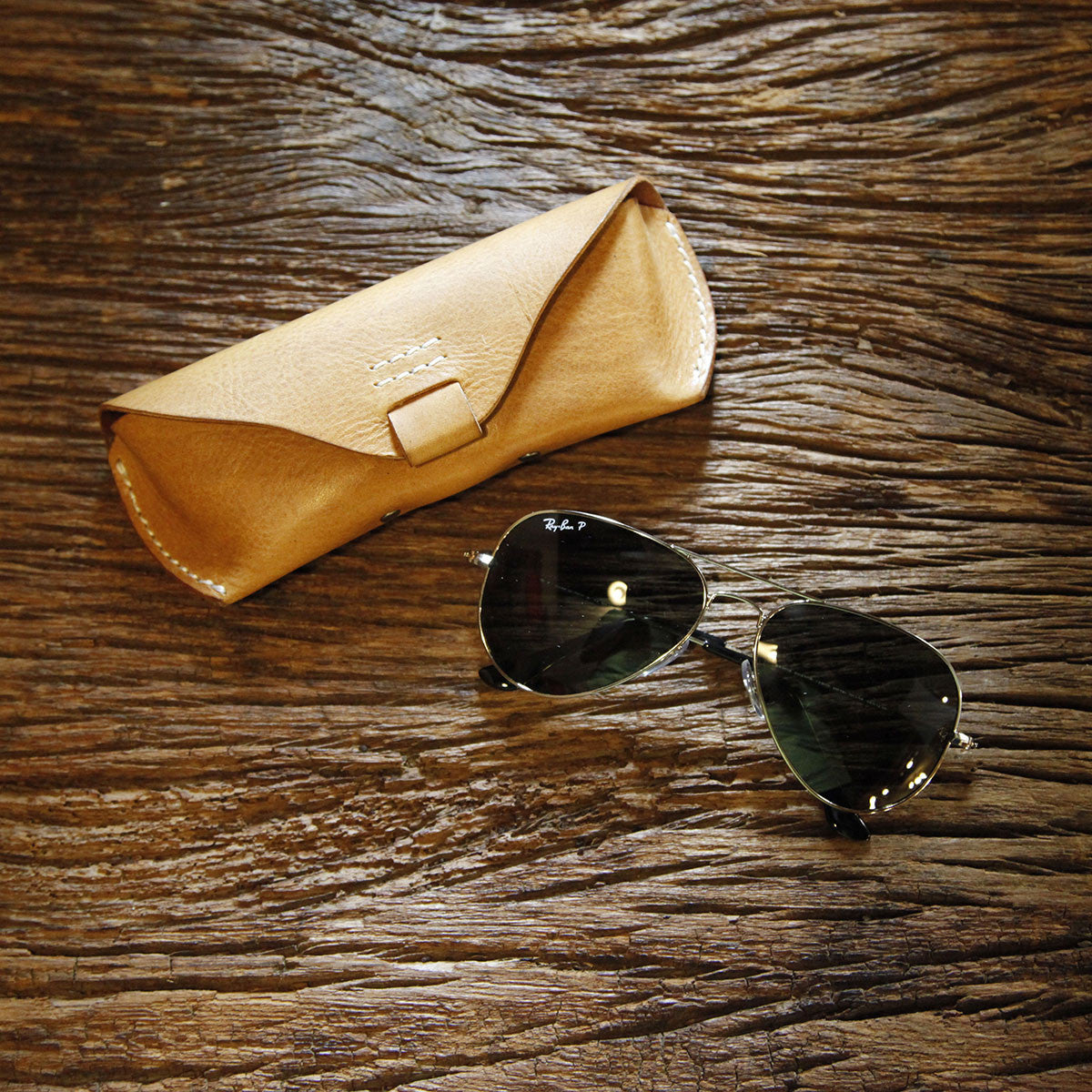 Handmade Leather Glasses / Sunglasses Case