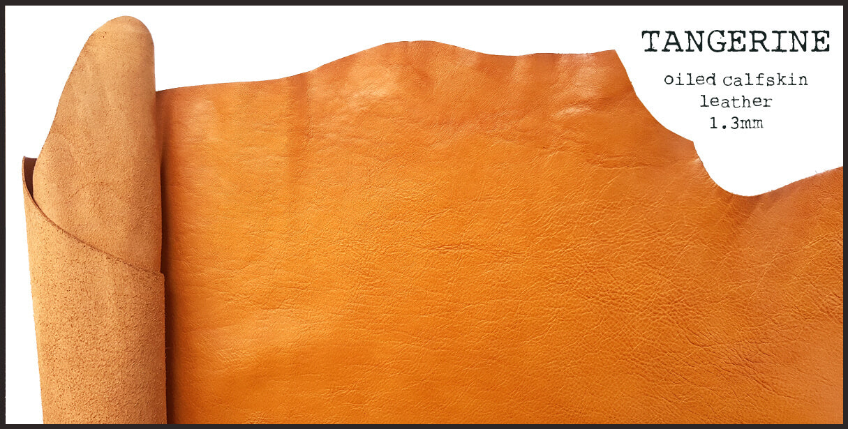 R.atelier Leather | Tangerine