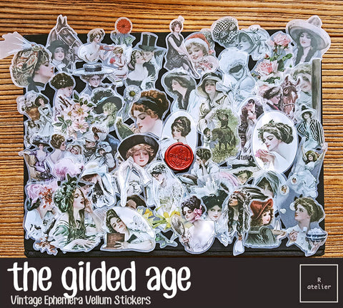 The Gilded Age  Decorative Scrapbooking Stickers