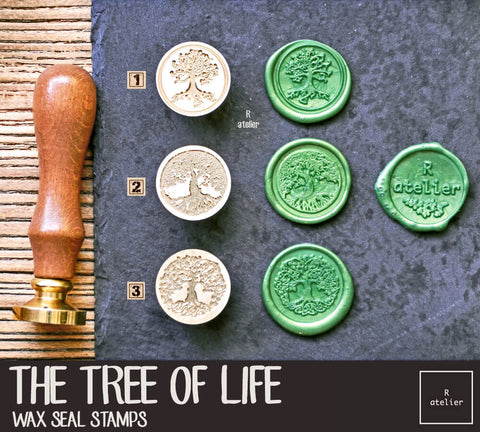  Tree of Life Wax Seal Stamp Set, Yoption Classic