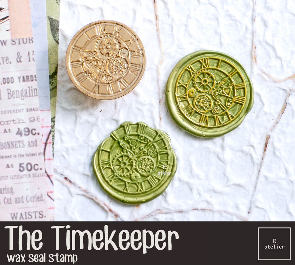 The Timekeeper Wax Seal Stamp