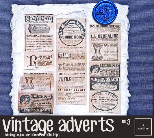 vintage adverts (3) Washi