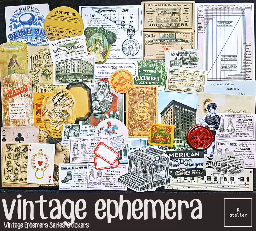 Vintage Grocery Ephemera | Stickers
