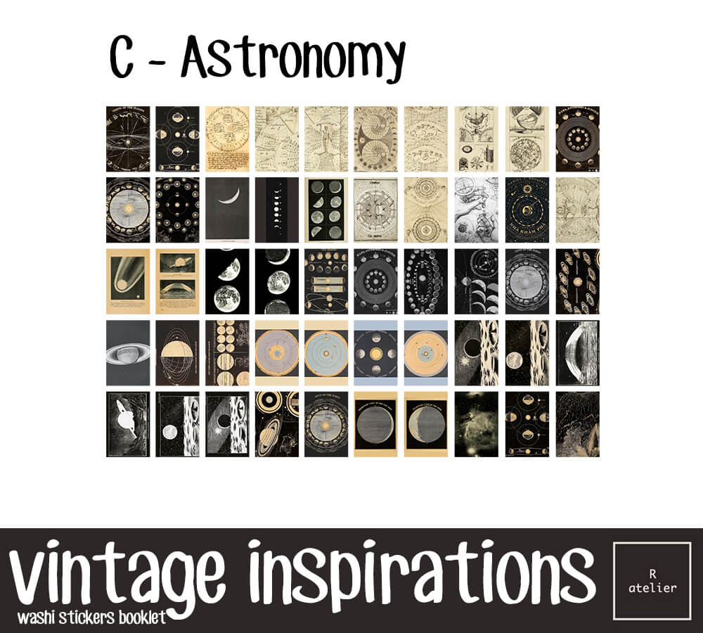 Vintage Inspirations Washi Stickers Booklet