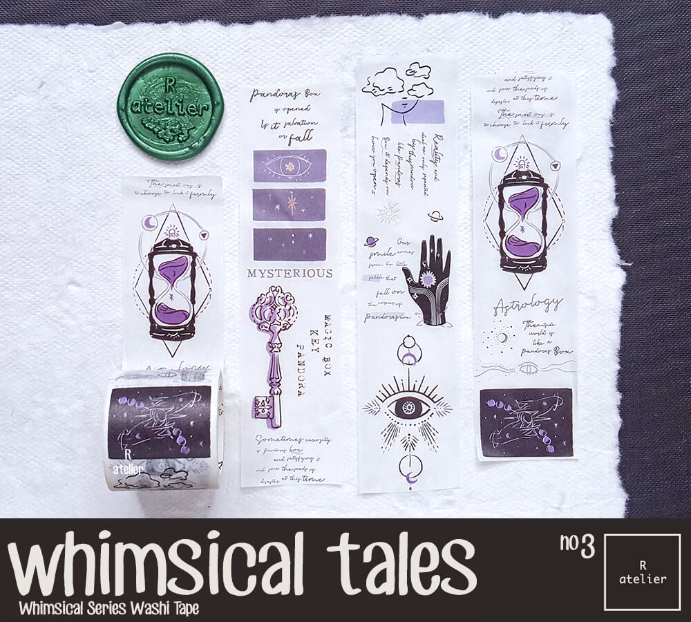 Whimsical Tales Washi