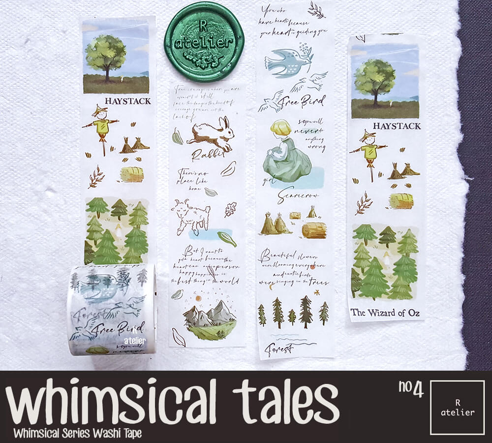 Whimsical Tales Washi