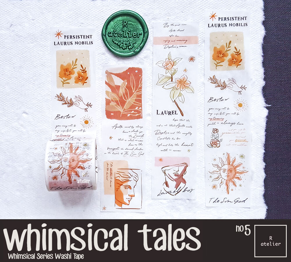 Whimsical Tales Washi