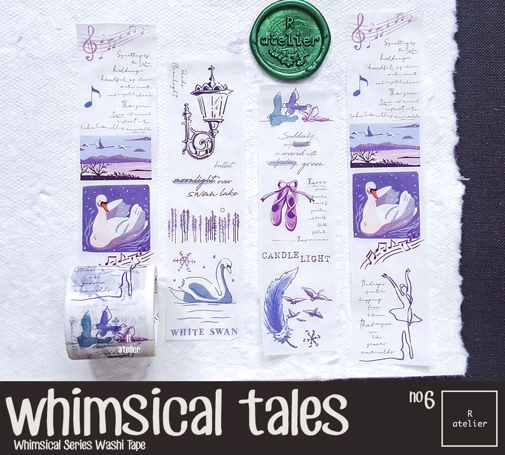 Whimsical Tales Washi