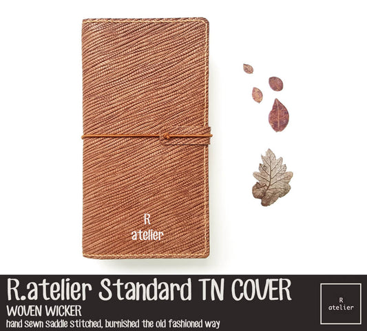 R.atelier Standard TN Leather Cover | Woven Wicker