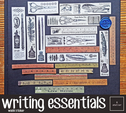 writing essentials | Washi Stickers