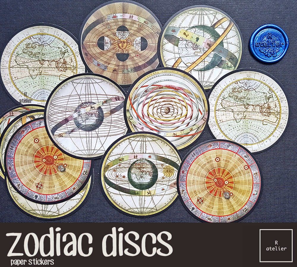 Zodiac Discs | Stickers