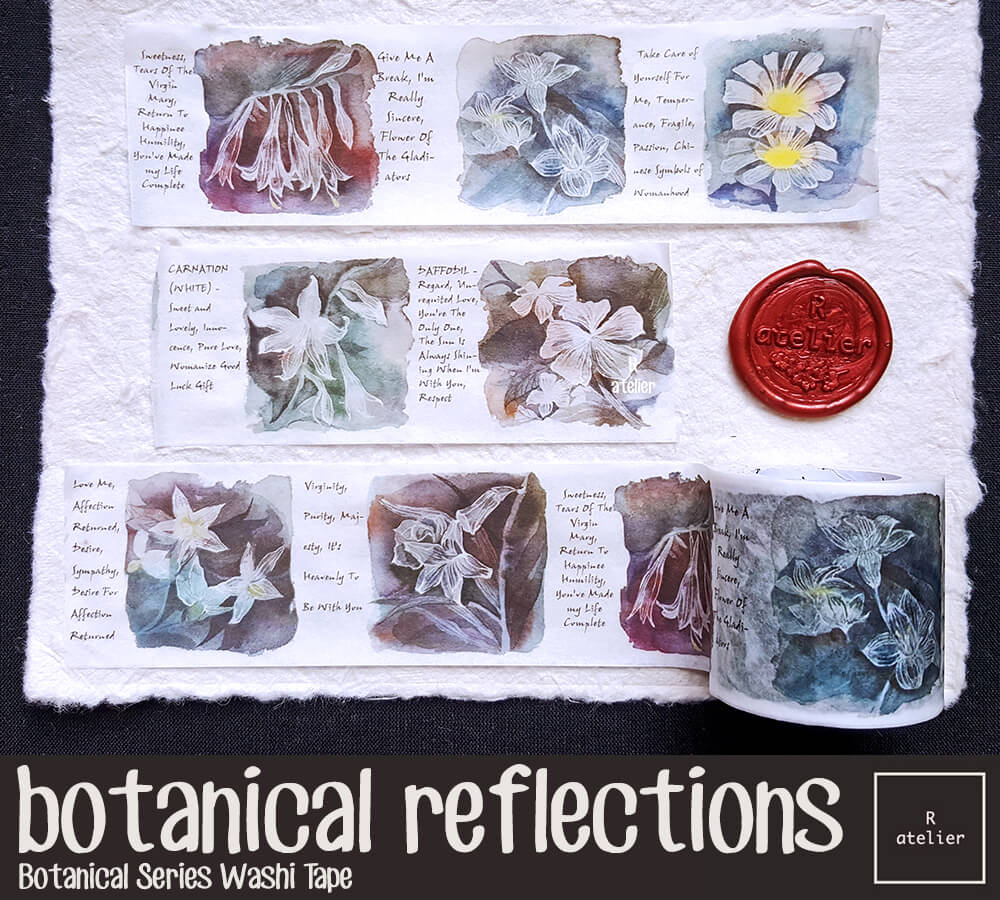 Botanical Reflections Washi