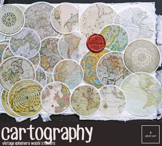 cartography | Washi Stickers