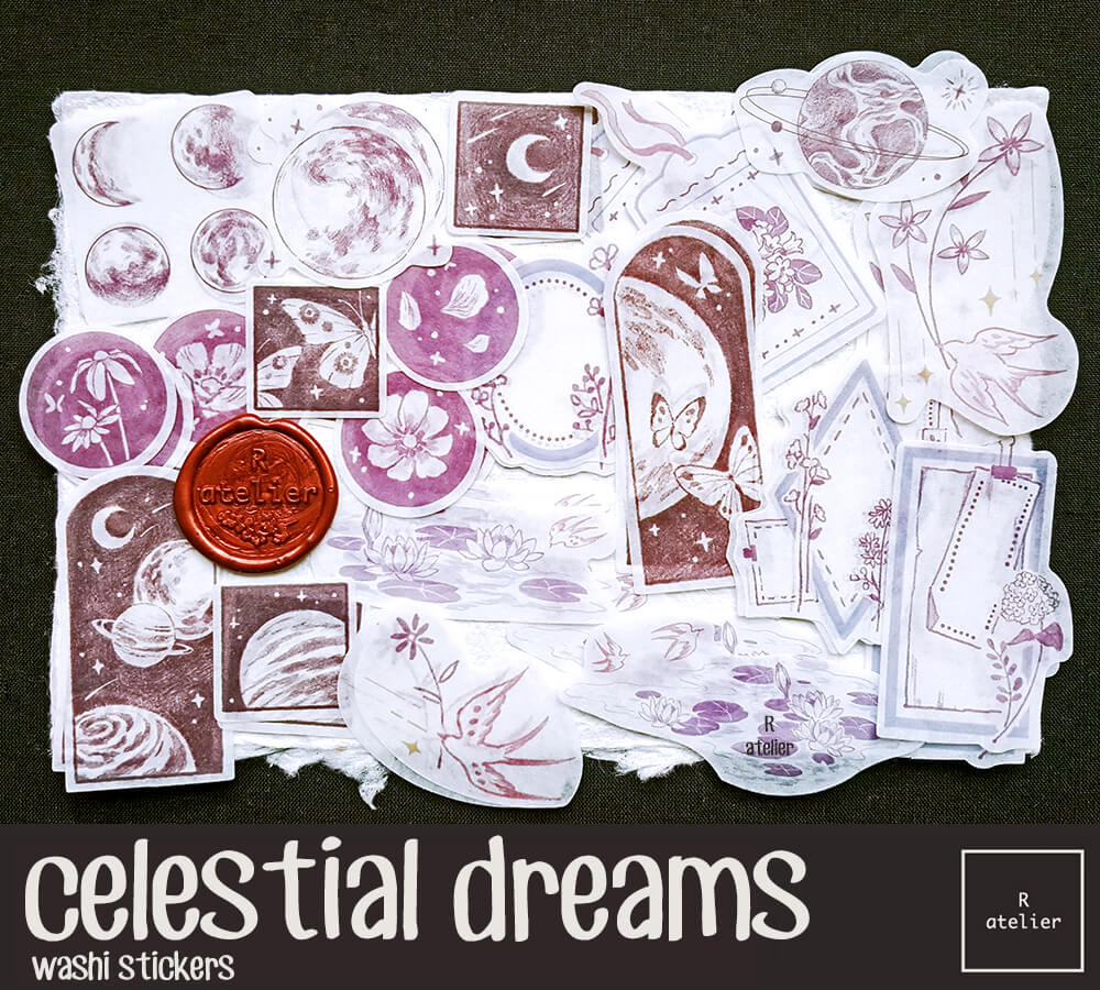 Celestial Dreams | Washi Stickers