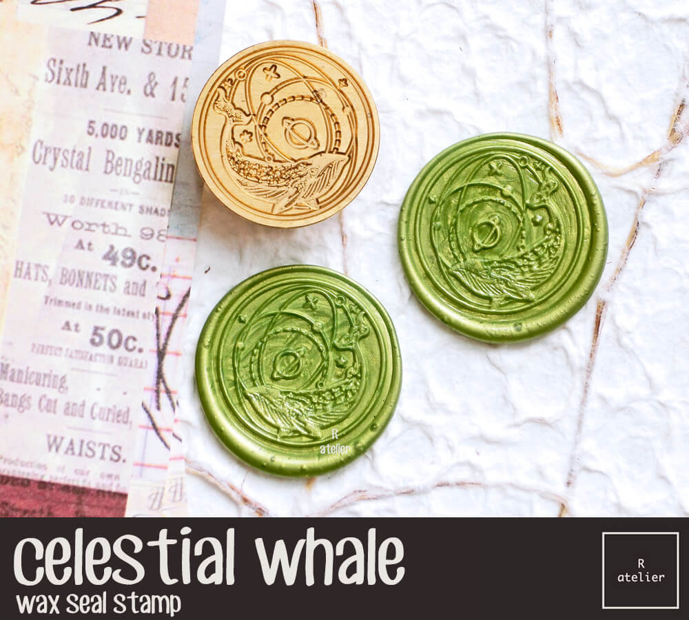 Celestial Whale | Wax Seal Stamp