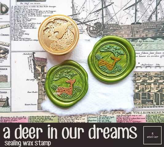 a deer in our dreams | Wax Seal Stamp