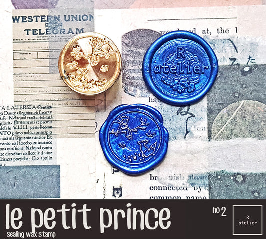 le petit prince (2) sealing wax stamp