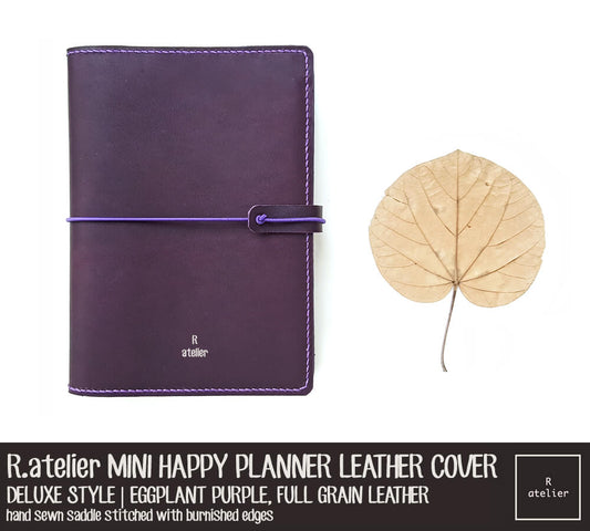 R.atelier Mini Happy Planner Leather Cover