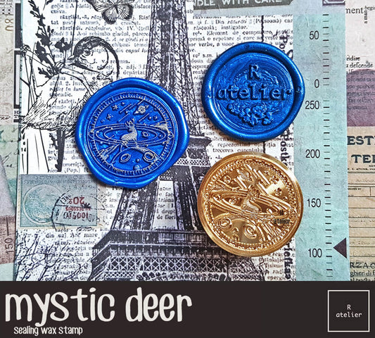 mystic deer wax seal stamp